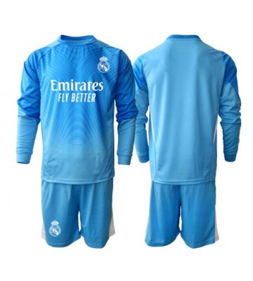 Real Madrid Goalkeeper Replica Home Stadium Kit for Kids 2025-26 Long Sleeve (+ pants)